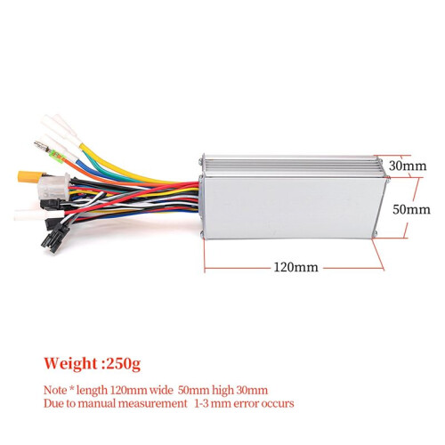 500W Universal Brushless Controller for Electric Bicycle/Scooter Controller 36V Electronic Brake 2