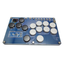 14-Tasten-Joystick Hitbox Tastatur Arcade Stick Controller für PS4/PS3//Steam Arcade Hitbox Controller Fight Sticks A
