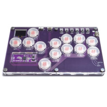 13Key Joystick Hitbox Keyboard Arcade Stick Controller For PS4/PS3//Steam Arcade Hitbox Controller Fight Sticks B
