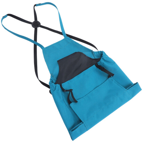 3Pcs Durable Garden Harvest Aprons with Large Storage Pouch Multicolor