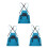3Pcs Durable Garden Harvest Aprons with Large Storage Pouch Multicolor 7