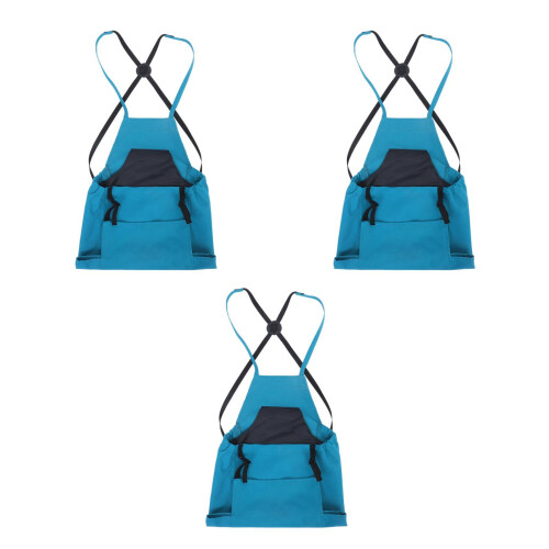3Pcs Durable Garden Harvest Aprons with Large Storage Pouch Multicolor 1