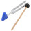 Tuning Fork 417 Hz Tuning Fork Chakra for Healing Tuning Forks Sound Healing Fork Tuning Fork with Silicone Base 6