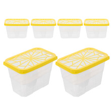 12Pièces Boîtes Refisables Absorbeur D'humidité Compactes Jaunes