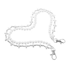 2Pcs Hip Hop Fashion Layered Waist Chain for Men and Women Silver
