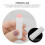 250Pcs White Kraft Paper Lip Balm Packaging Boxes Sturdy & Protective 10