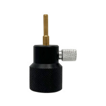 Adaptador de Llenado A de Botella Estilo Punción de Gas Refrigerante R134A M14 para Cargador Air Soft Accesorios
