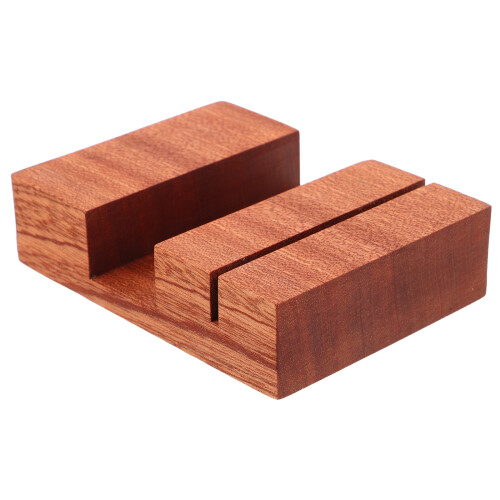 5Pcs Space-Saving Wooden Block Organizer and Cutting Board Stand 1