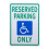 Parking Handicapé Multiusage Aluminium Robuste 1