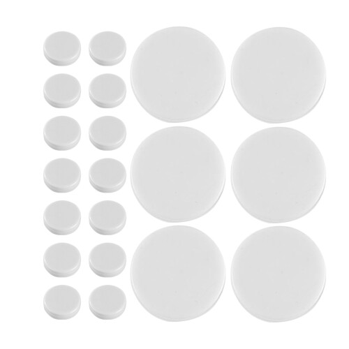 200Pièces Blanches Plastique Pour Jouets Bébé Sonores DIY 2