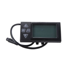 Contatore Display LCD Colorato per Bici Elettrica S861 IP65 Impermeabile 6 Pin Spina di Collegamento Maschio Display Intelligente Bici Elettrica