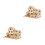 2Ensembles Puzzle Cabane En Bois Décor DIY Mini Villa Kaki 6