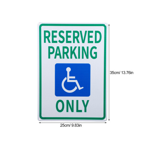 Parking Handicapé Multiusage Aluminium Robuste 1