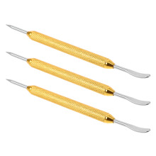 15Pcs Coffee Latte Art Pen Golden Stainless Steel Professional Set