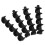 8Pièces Arbre Spiral Noir Pour Usage DIY 3