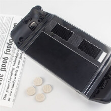Protective Case Rocker Cap for Legion Go Monitor Game Console Game Frame Shell Plastic PC Protective Cover Transprent