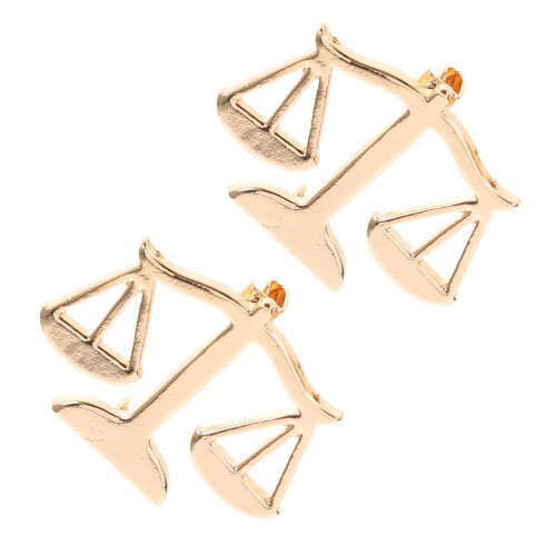 10Pièces Broches En Pour Hommes Échelle De Justice 1