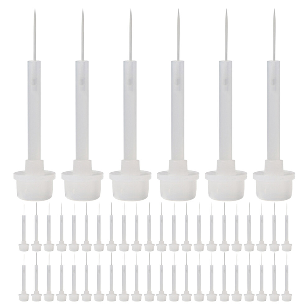 Villcase 400Pcs Pp Disposable Nail Brushes For Daily Manicure And Gel Polish