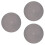 3Pcs Black Acrylic Record Protective Mat for Vinyl Turntable Players 8