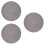 3Pcs Black Acrylic Record Protective Mat for Vinyl Turntable Players 9