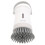 5Pcs White Plastic Pot Bowl Brush with Handle Soap Dispenser for Home 2