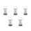 5Pcs White Plastic Pot Bowl Brush with Handle Soap Dispenser for Home 9