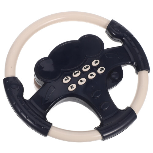 3Pièces Volant Enfant Plastique Navy Jeu Simulateur Conduite 2