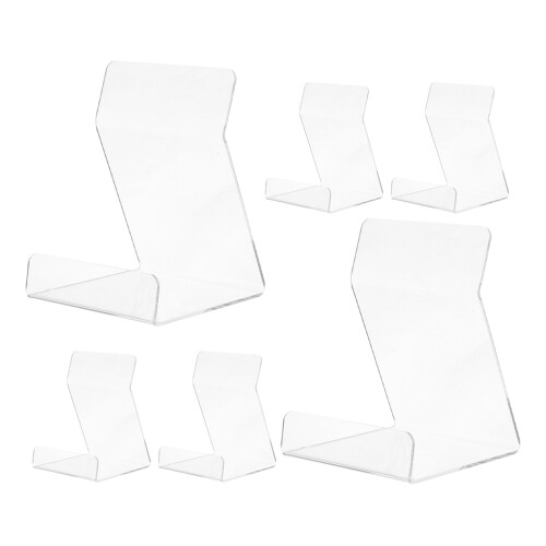 6Pièces Support Photos Clair Pour Usage Polyvalent
