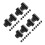 32Pcs Durable Plastic Perfume Bottle Caps Black Elegant Leakproof Seal 6
