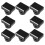 32Pcs Durable Plastic Perfume Bottle Caps Black Elegant Leakproof Seal 1