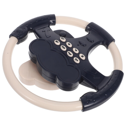 3Pièces Volant Enfant Plastique Navy Jeu Simulateur Conduite 1