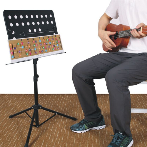 Ukulele Gitarr Gripbräda Note Chart Lär Dig Spela Gitarr och Musikteori, Lämplig för Alla Nivåer 2