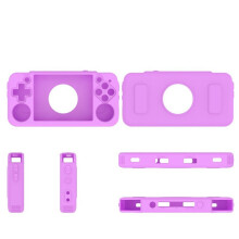 Game Console Protective Case for ANBERNIC ANBERNIC RG35XX H Open Source Handheld Console Silicone Protective Case,B