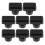 32Pcs Durable Plastic Perfume Bottle Caps Black Elegant Leakproof Seal 3