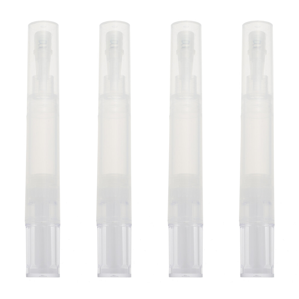 Supvox White 8Pcs Empty Pen Lip Gloss Container Nail Salon Essential Oil
