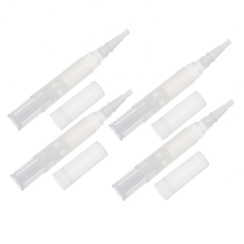 8Pcs White Empty Pen Lip Gloss Container Nail Salon Essential Oil 1