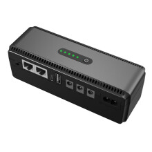 Alimentation de Secours par Batterie UPS 8800 MAh avec Multiples, Large Plage de Tension Portable pour Petits Appareils Prise UE