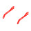 2Pcs Red ABS Push Stick for Router Ergonomic Woodworking Handle Tool 7