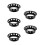 5Pcs Black Plastic Fruit Display Bases for Kitchen and Retail 7