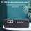 UPS Battery Backup Power Supply 8800mAh with Multi  , Portable Wide Voltage Range for Small Devices EU Plug 5