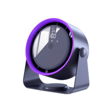 Silent Desktop Elektrisk Fläkt 360 Rotation Hemmakontor USB-Laddning Bärbar Luftkylning Cirkulerande Fläkt