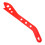 2Pcs Red ABS Push Stick for Router Ergonomic Woodworking Handle Tool 2