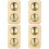 4Pcs Room Temperature Humidity Meter Sauna Accessories Durable Design 5