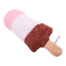 4Pcs Realistic Ice Cream Plush Pillows Multi Color Cozy Home Cushions