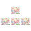 200Pcs Assorted Color Felt Alphabet Letters for Crafts DIY Fabric Abcs 7