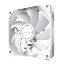 Teucer 12cm Chassis Fan PWM Control 1800rpm Silent Computer Case CPU Cooler Heatsink 12cm Cooling Fan White