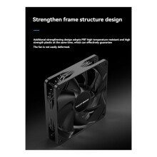 Teucer 12 cm Châssis Ventilateur Contrôle PWM 1800 Tr/Min Silencieux Boîtier D'Ordinateur Refroidisseur Processeur Dissipateur Thermique 12 cm