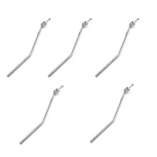 Musikinstrumentenzubehör E-Gitarren-Hardware Double Shake Tremolo System Kipphebel Tremoloarm Silber