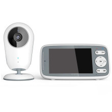 Videocamera Baby Monitor da 4 Pollici Zoom Digitale 3 X Audio Bidirezionale Visione Notturna Automatica Telecamera di Sicurezza HD SPINA UK