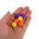 72Pcs Assorted Color Plastic Marbles Replacement Balls for Game Sets 11